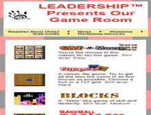 Tablet Screenshot of games.leadership.org